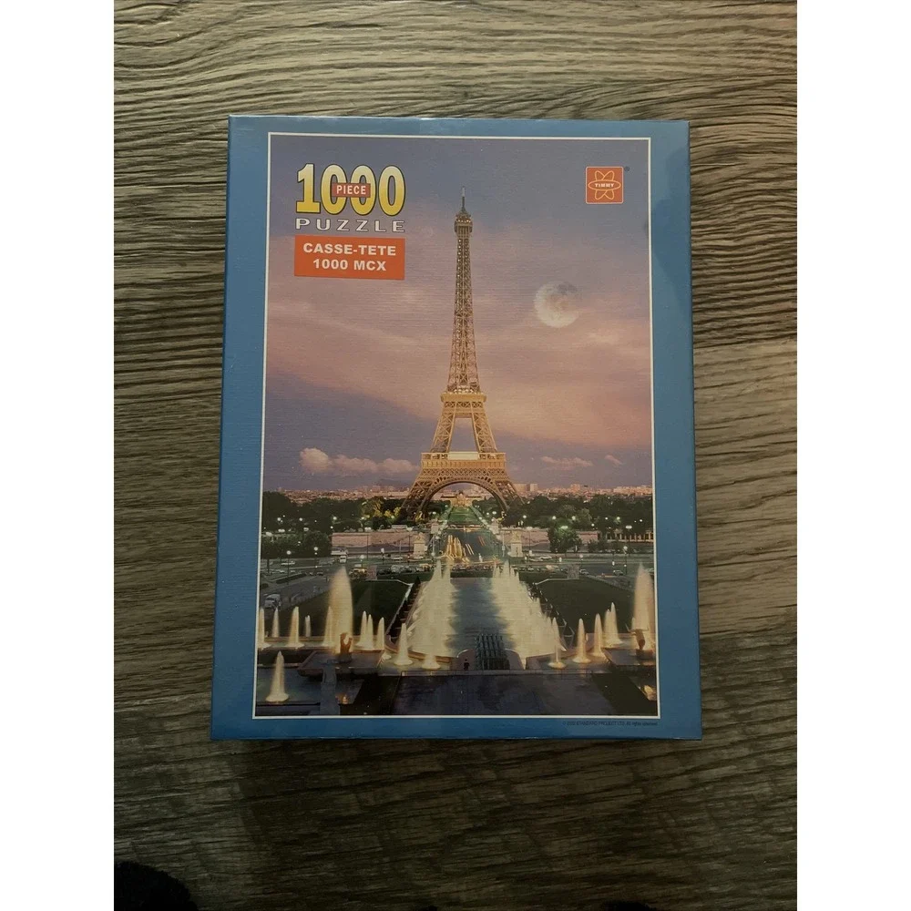 Timmy‎ Puzzle Paris, France . 1000 Pieces Brand New and Sealed